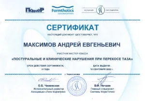 Диплом/сертифкат 13 Максимов Андрей Евгеньевич, диплом/сертифкат 13