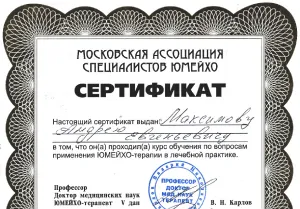 Диплом/сертифкат 24 Максимов Андрей Евгеньевич, диплом/сертифкат 24