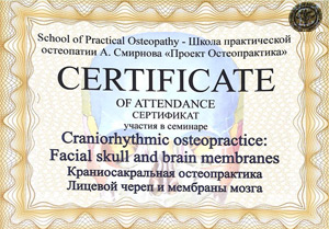 Плахова Екатерина Александровна, диплом/сертифкат 19