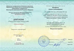 Диплом/сертифкат 12 Ноздрачев Антон Александрович, диплом/сертифкат 12