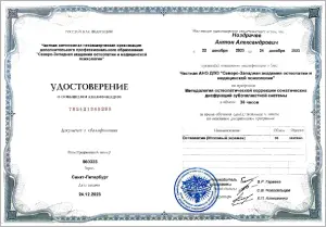 Диплом/сертифкат 13 Ноздрачев Антон Александрович, диплом/сертифкат 13