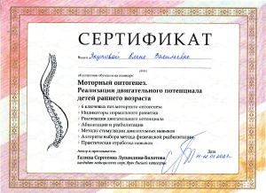 Якупова Елена Васильевна, диплом/сертифкат 6