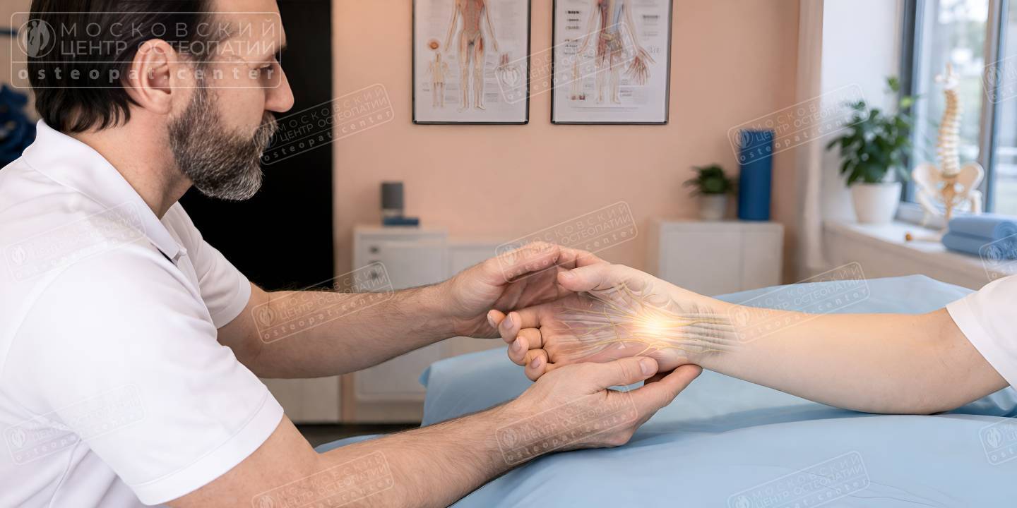 Синдром запястного канала (карпальный туннельный синдром)